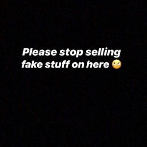 Please stop selling fake stuff!